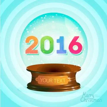New year vector illustration Stock Illustration