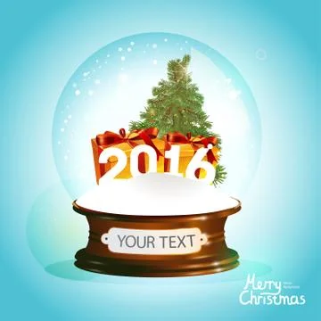 New year vector illustration Stock Illustration