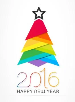 New Year vector illustration Stock Illustration