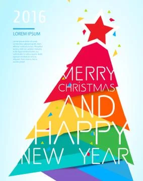 New Year vector illustration Stock Illustration