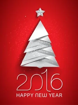 New Year vector illustration Stock Illustration