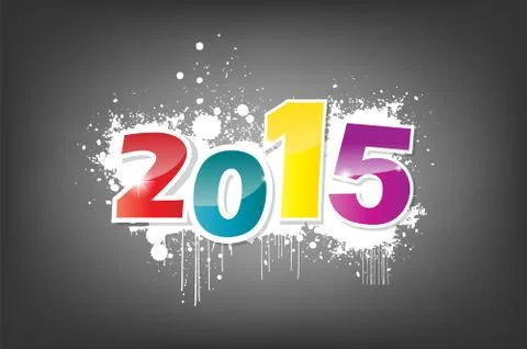 New year wallpaper. Stock Illustration