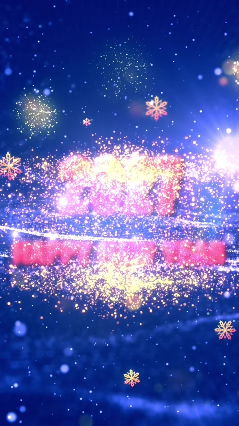 New Year Wishes 2027 with Countdown V6 Видео 340753237