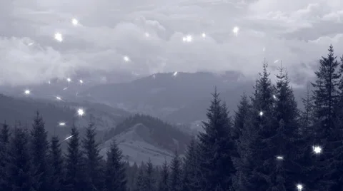 New Year,christmas,3d winter background,time-lapse Stock-Footage 41551945