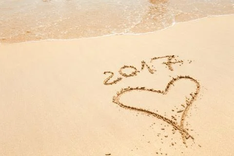 New Year's 2017 background Stock Photos