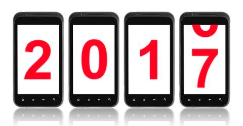 New year's 2017 Stock Photos