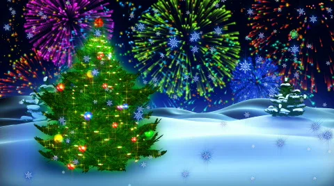 New Year's background Stock-Footage 571773
