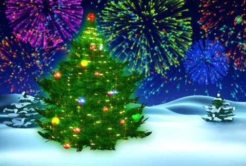 New Year's background Stock-Footage 575476