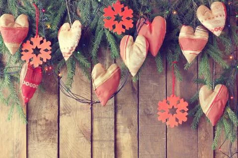 New Year's background. Stock Photos