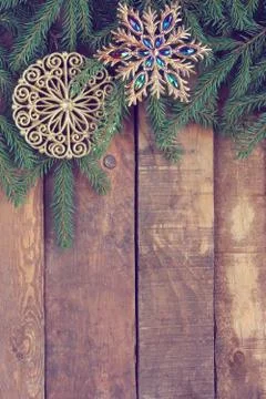 New Year's background. Stock Photos