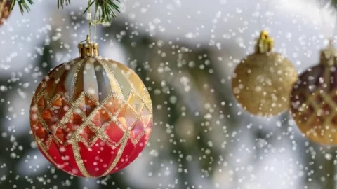 New Years ball Video stock 69848385