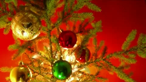 New Year's branch Stock Footage 10573394