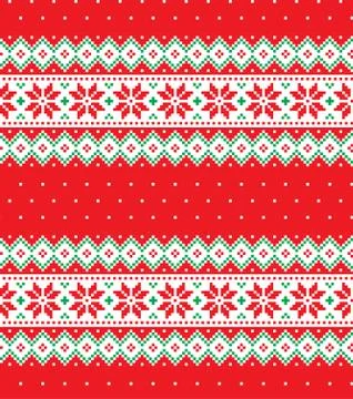 New Year's Christmas pattern pixel vector illustration 스톡 일러스트