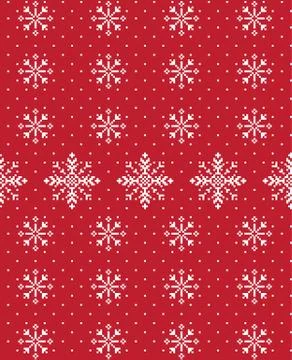 New Year's Christmas pattern pixel vector illustration 스톡 일러스트