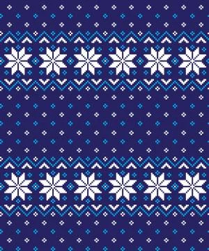 New Year's Christmas pattern pixel vector illustration 스톡 일러스트