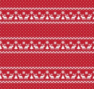 New Year's Christmas pattern pixel vector illustration 库存插图
