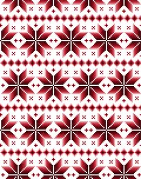 New Year's Christmas pattern pixel vector illustration 스톡 일러스트