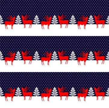 New Year's Christmas pattern pixel vector illustration eps Stock Illustration