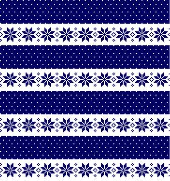 New Year's Christmas pattern pixel vector illustration eps イラスト素材