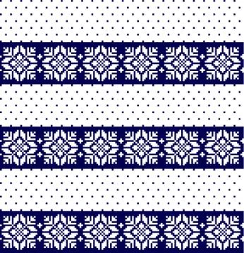 New Year's Christmas pattern pixel vector illustration eps Stock Illustration