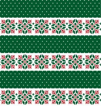 New Year's Christmas pattern pixel vector illustration eps Illustrazione stock
