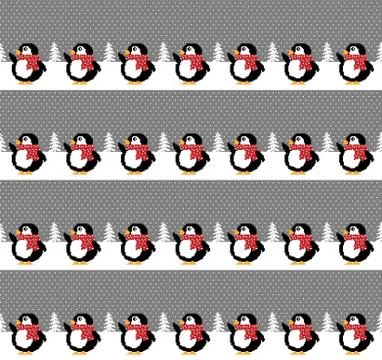 New Year's Christmas pattern pixel vector illustration eps イラスト素材