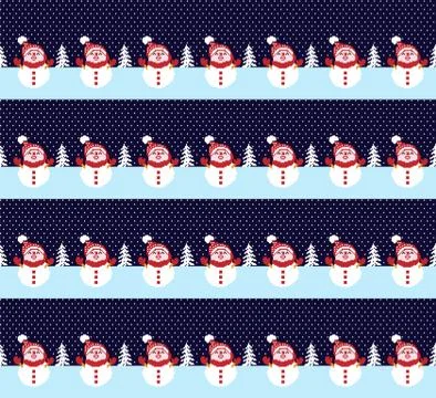New Year's Christmas pattern pixel vector illustration eps Stock Illustration