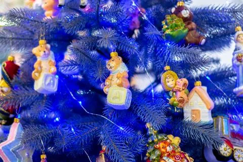 New Year's decor Stock Photos