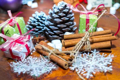 New Year's decor Stock-Fotos