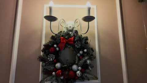 New Years decorations for the room Vidéo 328424629