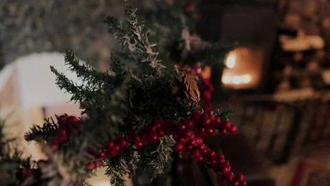 New Years decorations for the room 스톡 동영상 329090993