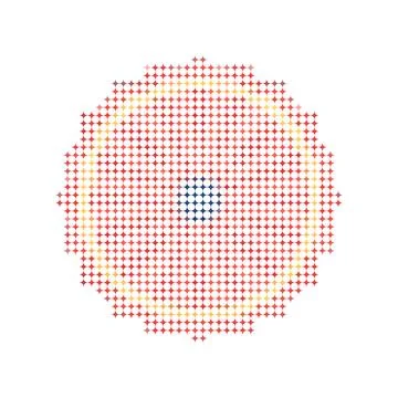 New Years element abstract dot design. Stock Illustration