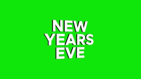 New years eve 3D text looped animation word on super discount offer Stock Footage 313665028