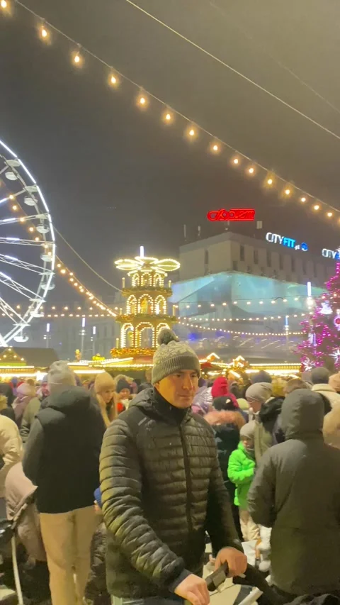 New Year's fair Stock Footage 224746723