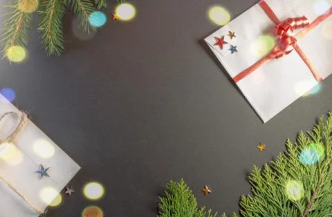 New Years flat lay Stock Photos