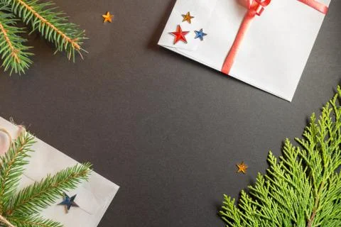 New Years flat lay Stock Photos