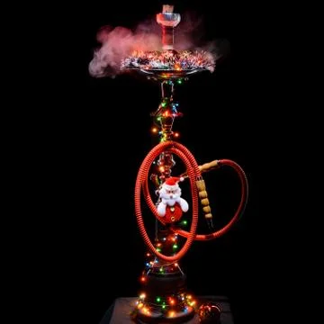New years hookah Stock Photos
