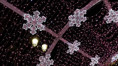 New Year's Illumination Stock Footage 86238568