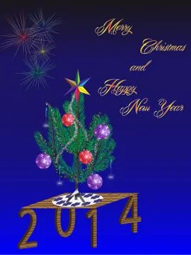 New Year's 스톡 일러스트