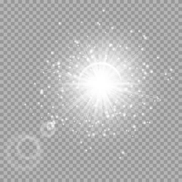 New Year's light effect Stock Illustration