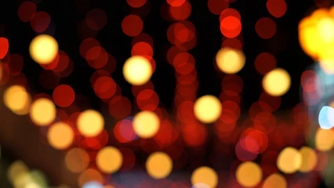 New Year's lights Stock Footage 120802602