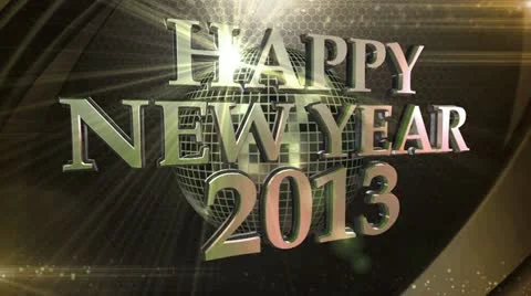 New Years Loop Background Stock Footage 15606606