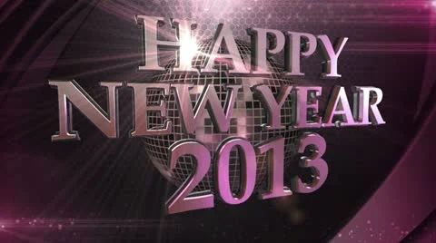 New Years Loop Background Stock Footage 15616504