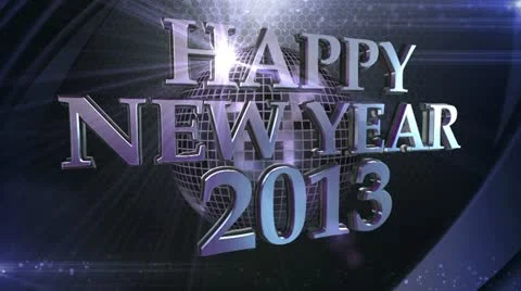 New Years Loop Background Stock Footage 15618540