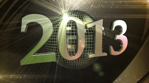 New Years Loop Background Stock Footage 15627620