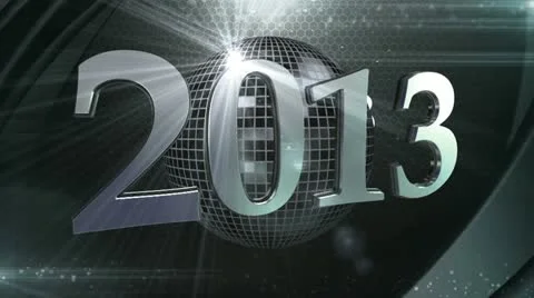 New Years Loop Background Stock Footage 15639721