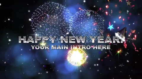New Years Memories Montage Stock After Effects