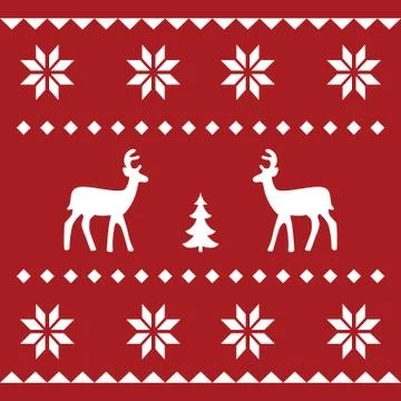 New Year's pattern for your ideas Stock Illustration