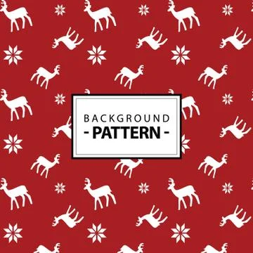 New Year's pattern for your ideas Illustrazione stock