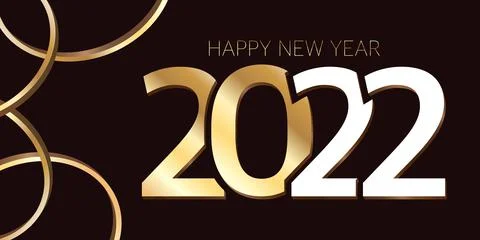 New Years Poster 2021 Vector stylish fashionable vector Stock Illustration